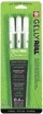 Pluma Gell Roll Sakura set 3 unidades 0.4 mm.